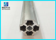 tubo argenteo AL-M del fiore di ossidazione del tubo della lega di alluminio della tubatura del fiore della prugna 6063-T5