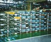 Scaffali resistenti del tubo del PE di stoccaggio del sistema di racking del tubo d'acciaio per il magazzino elettronico
